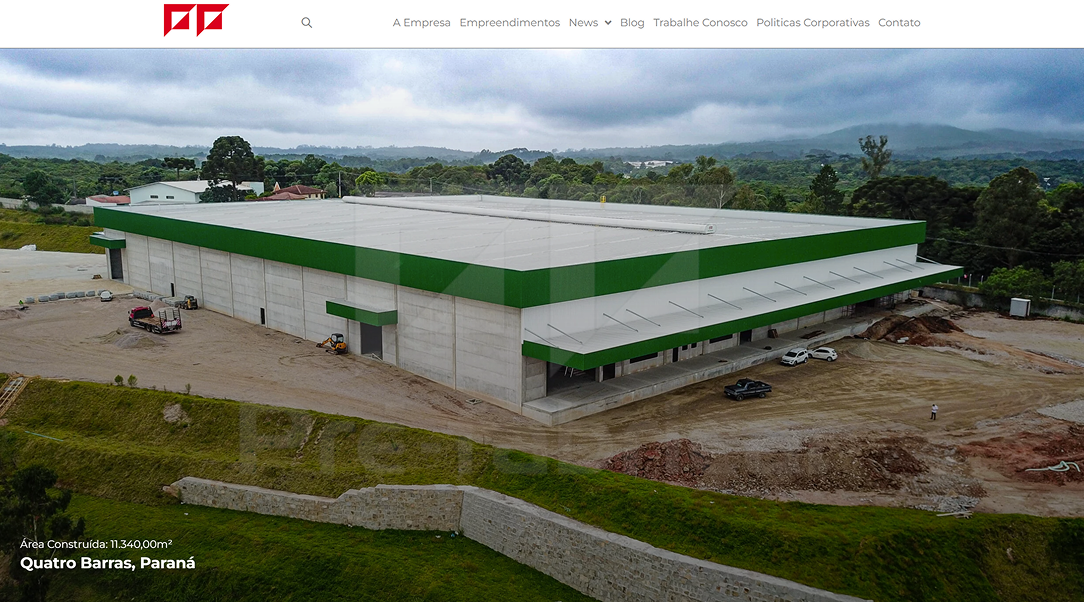 Pré-Fabricar - Website Institucional
