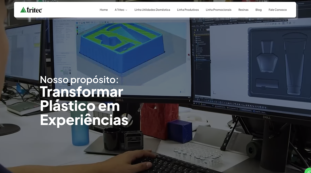 Tritec - Website Institucional